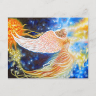 Postal Envolée flamboyante