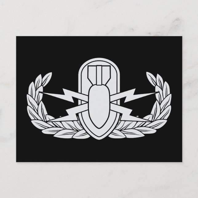 Postal EOD badge (Anverso)
