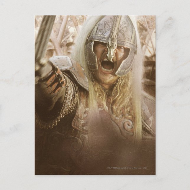 Postal Eomer con Helmet (Anverso)