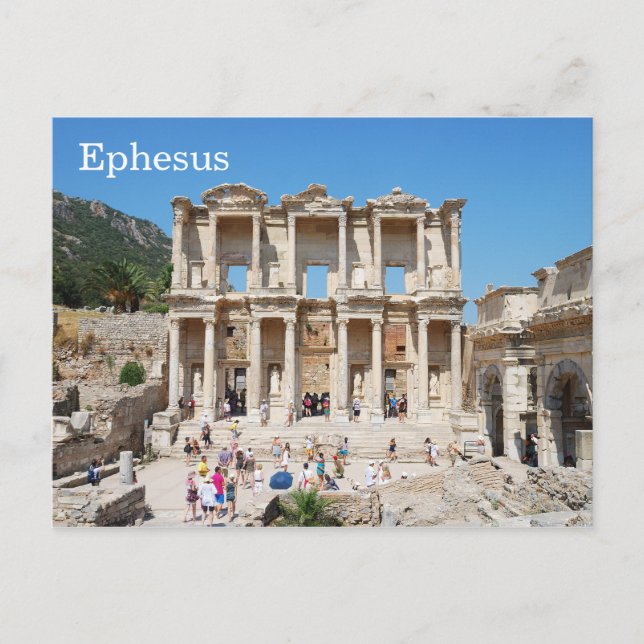 Postal Ephesus, Turquía (Anverso)