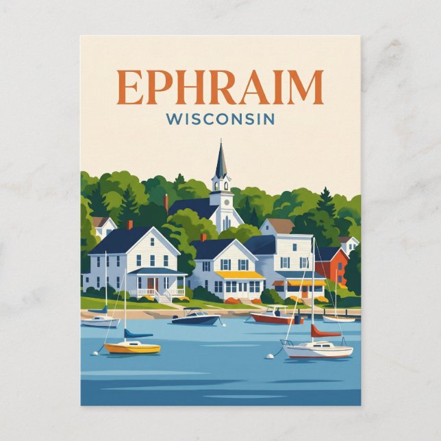 Postal Ephraim EE. UU. (Anverso)