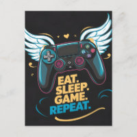 Epic Gaming Gear. Come. Duerme. Juego. Repite. Win