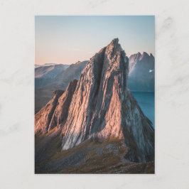 Postal Epic Mountain Norway Landscape Photo