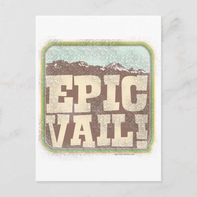 Postal Epic Vail (Anverso)