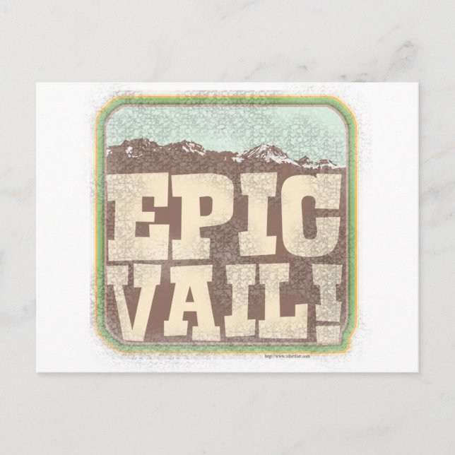Postal Epic Vail (Anverso)