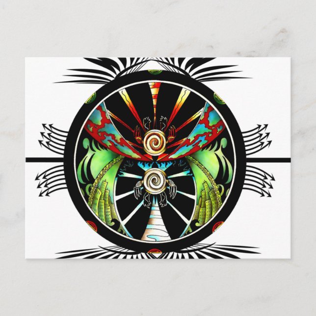 Postal Equilibrio de tortuga (Anverso)