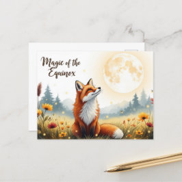 Postal Equinoccio de otoño