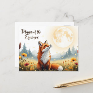 Postal Equinoccio de otoño