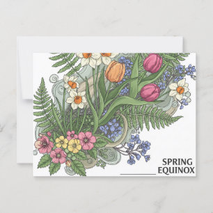 Postal Equinoccio de primavera