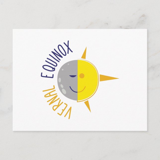 Postal Equinox vernal (Anverso)