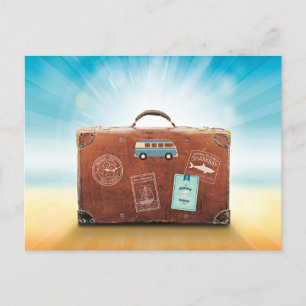 Postal Equipaje.empaquetado y listo para ir