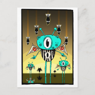 Postal Equipo alien 2012
