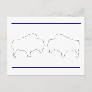 Postal Equipo Búfalo