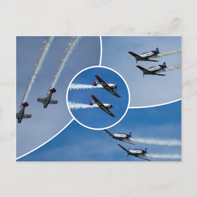 Postal Equipo de Acrobacia Aérea TITAN (Anverso)
