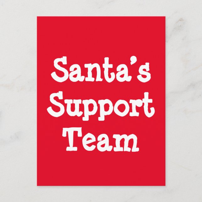 Postal Equipo de Apoyo de Santa Sede (Anverso)