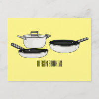 Equipo de cocina ilustracion personalizado