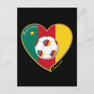 Postal Equipo de FÚTBOL "CAMERÚN", Fútbol de Colón