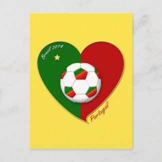 Postal Equipo de FÚTBOL Portugués. Fútbol de "PORTUGAL" 2