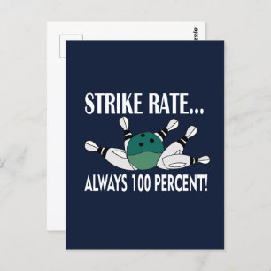 Postal Equipo de la huelga de bolas de bolas