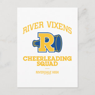 Postal Equipo de Porristas River Vixens