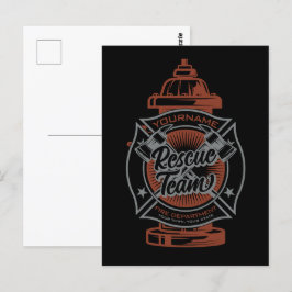 Postal Equipo de Rescate de Combatientes de Incendios ADD