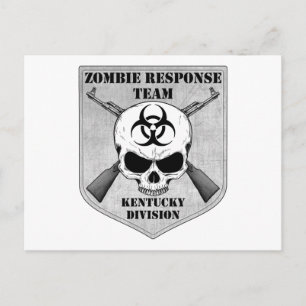 Postal Equipo de respuesta zombi: División Kentucky