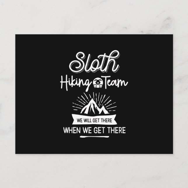 Postal Equipo De Senderismo De Tragamonedas Llegaremos Cu (Anverso)