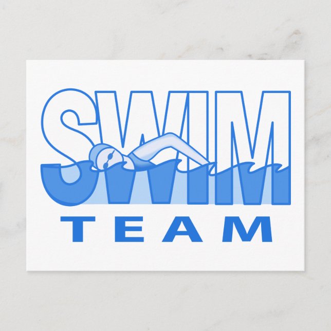 Postal Equipo de Swim (Anverso)