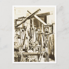 Postal Equipo fotográfico de época