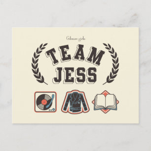 Postal Equipo Jess Gilmore Girls Diseño