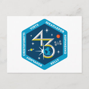 Postal Equipos de ISS:  Expedición 43