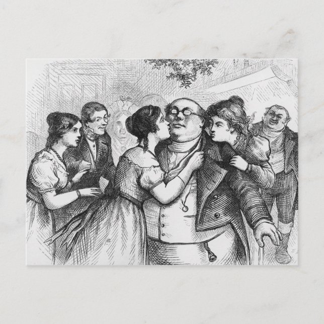 Postal Era una cosa agradable para ver a Sr. Pickwick (Anverso)