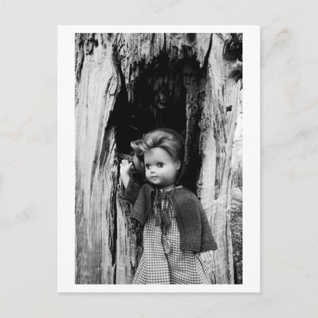 Postal Érase una vez en el bosque (Anverso)