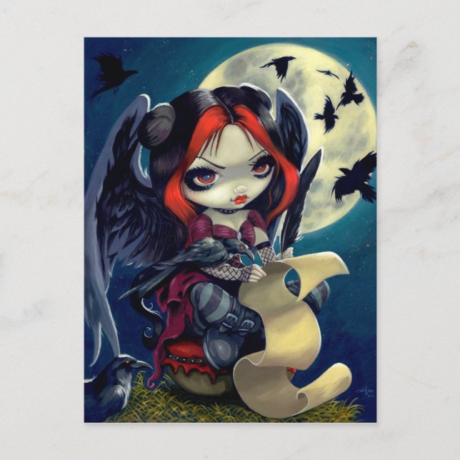 Postal "Érase una vez un sueño nocturno" (Anverso)