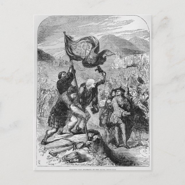 Postal Erección de la norma del joven pretender (Anverso)