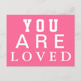 Postal Eres amado - Inspira - Motivar - Alentar