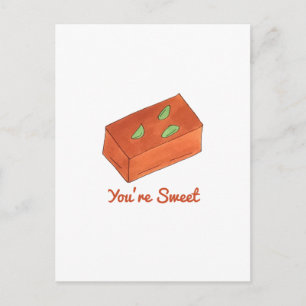 Postal Eres Dulce Comida India Dulces Mithai Paquete Myso