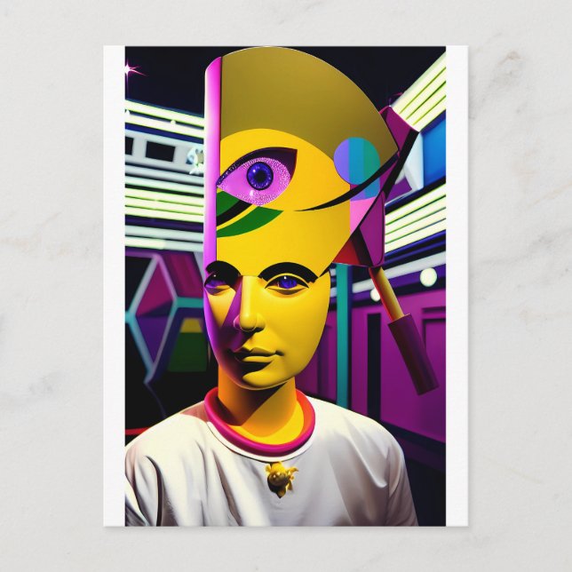 Postal Eres el Weirdo (Anverso)