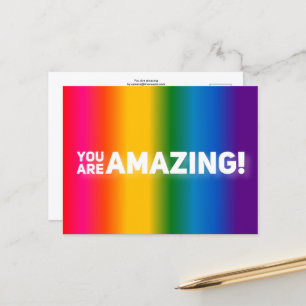 Postal ¡Eres increíble!