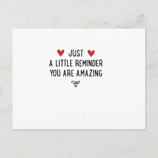 Postal Eres increíble.