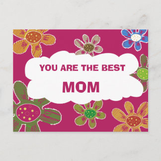 POSTAL ERES LA MEJOR MAMÁ