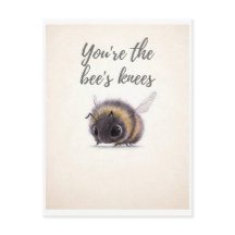Eres las rodillas de la abeja