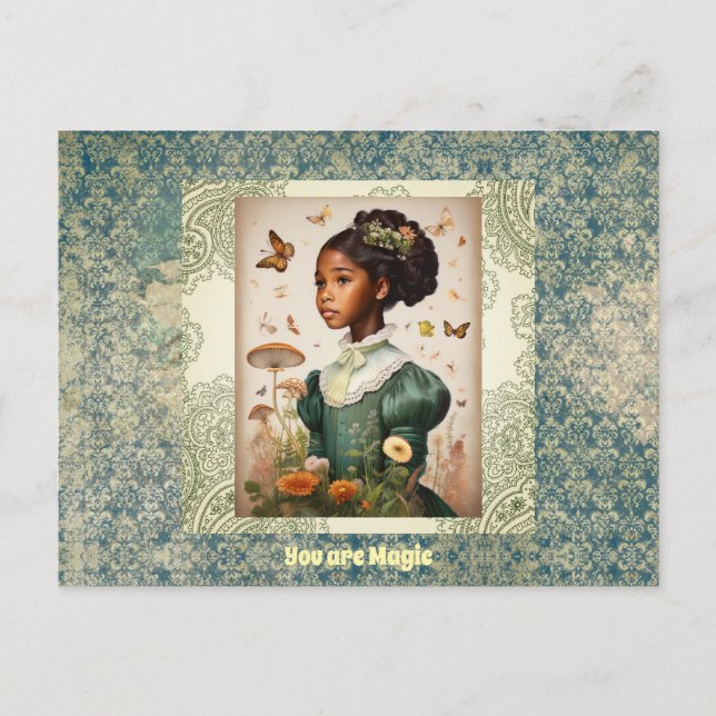 Postal "Eres Mágica" (Anverso)