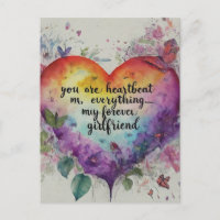 Eres mi latido de corazón, mi todo, mi eternidad