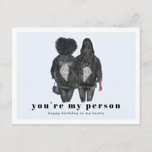 Postal Eres mi persona   Cumpleaños de la mejor amiga