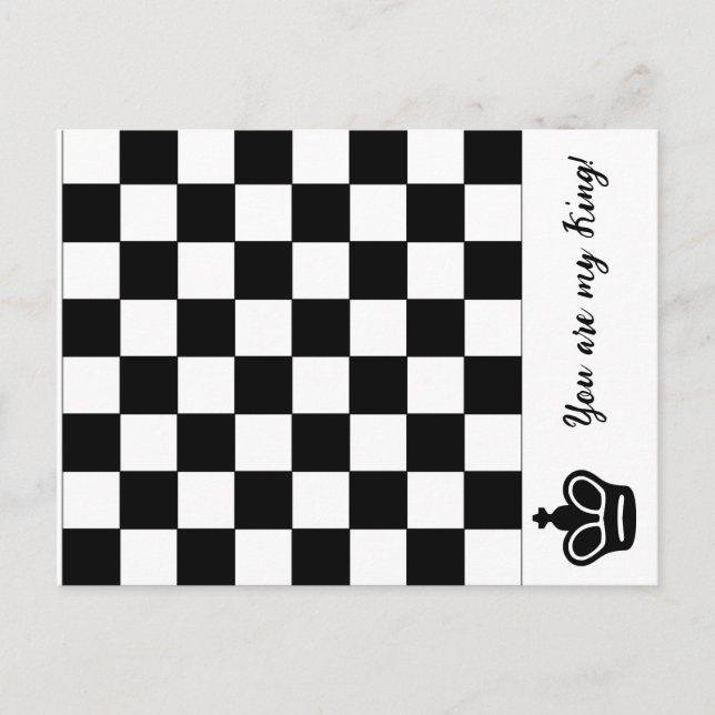 Postal ¡Eres mi Rey! (Anverso)