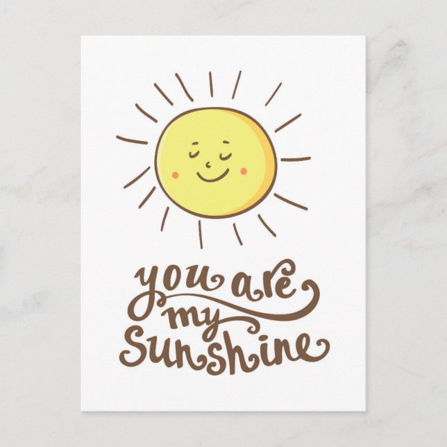 Postal Eres Mi Sol (Anverso)