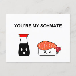 Postal Eres mi soymate suziethesushi