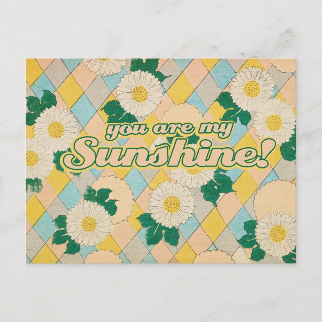 Postal Eres mi SUNSHINE (Anverso)