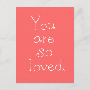 Postal Eres muy querida Postcard Simple Love Postcard